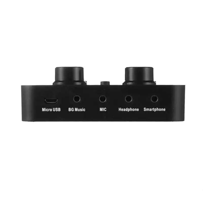 X7 аудио USB гарнитура микрофон Webcast личные развлечения стример Live Sound карта для