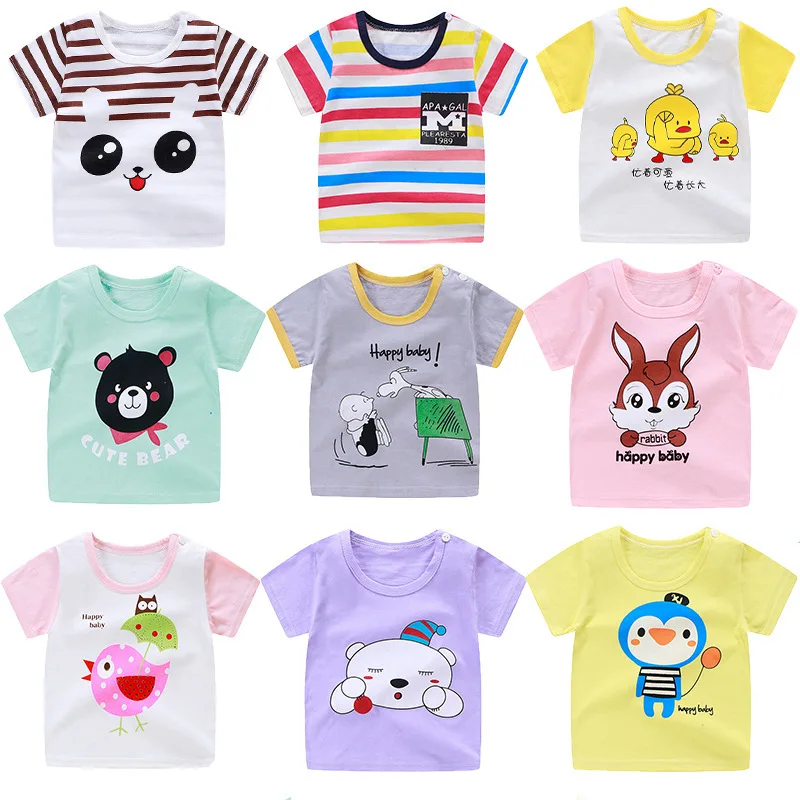Новинка 2019 года комплекты летней детской одежды футболка с короткими рукавами и