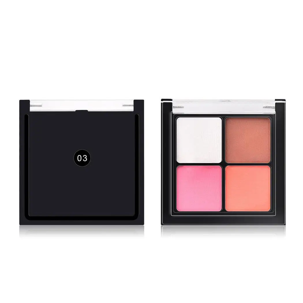 4 цвета теней для век коробка глаз Матирующая Косметика последние вечерние