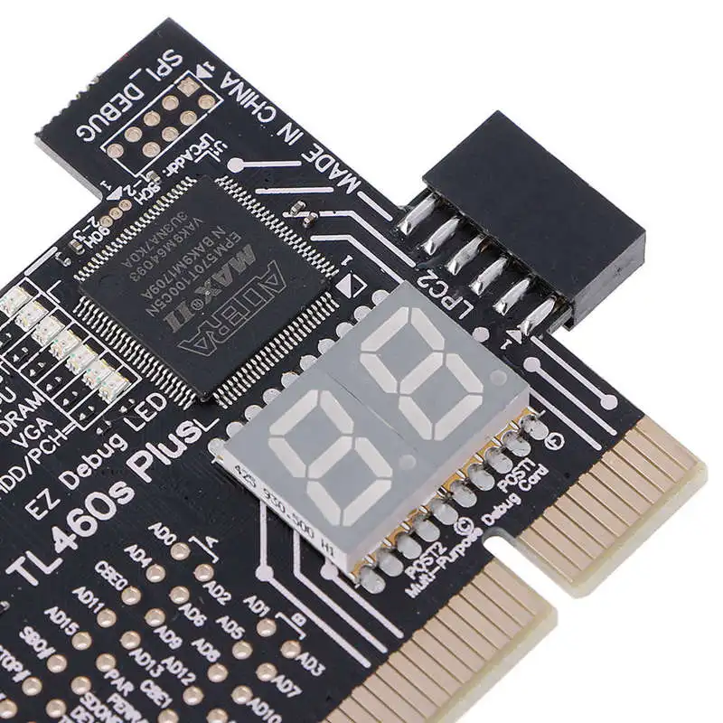 Анализатор диагностический Lpc-Debug Card Pci Pci-E Post test Kit материнская плата