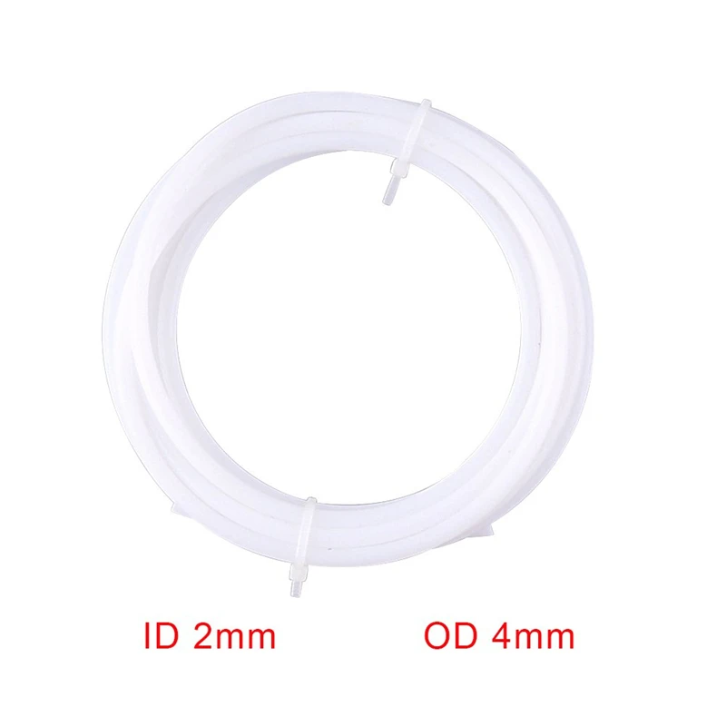 1 м трубка из ПТФЭ соединители для труб запчасти 3D принтеров J head Hotend V5 V6 75 мм 3 0
