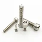 1050 шт. M2 M2.5 M3 M4 M5 M6 M8 304 A2-70 нержавеющая сталь DIN912 Шестигранная головка шестигранный болт Длина 5-150 мм