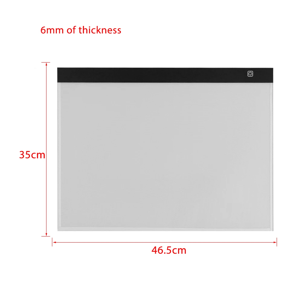 A3 LED Light Box Tracer USB питание Трассировка световая панель 3 Уровня Регулируемая