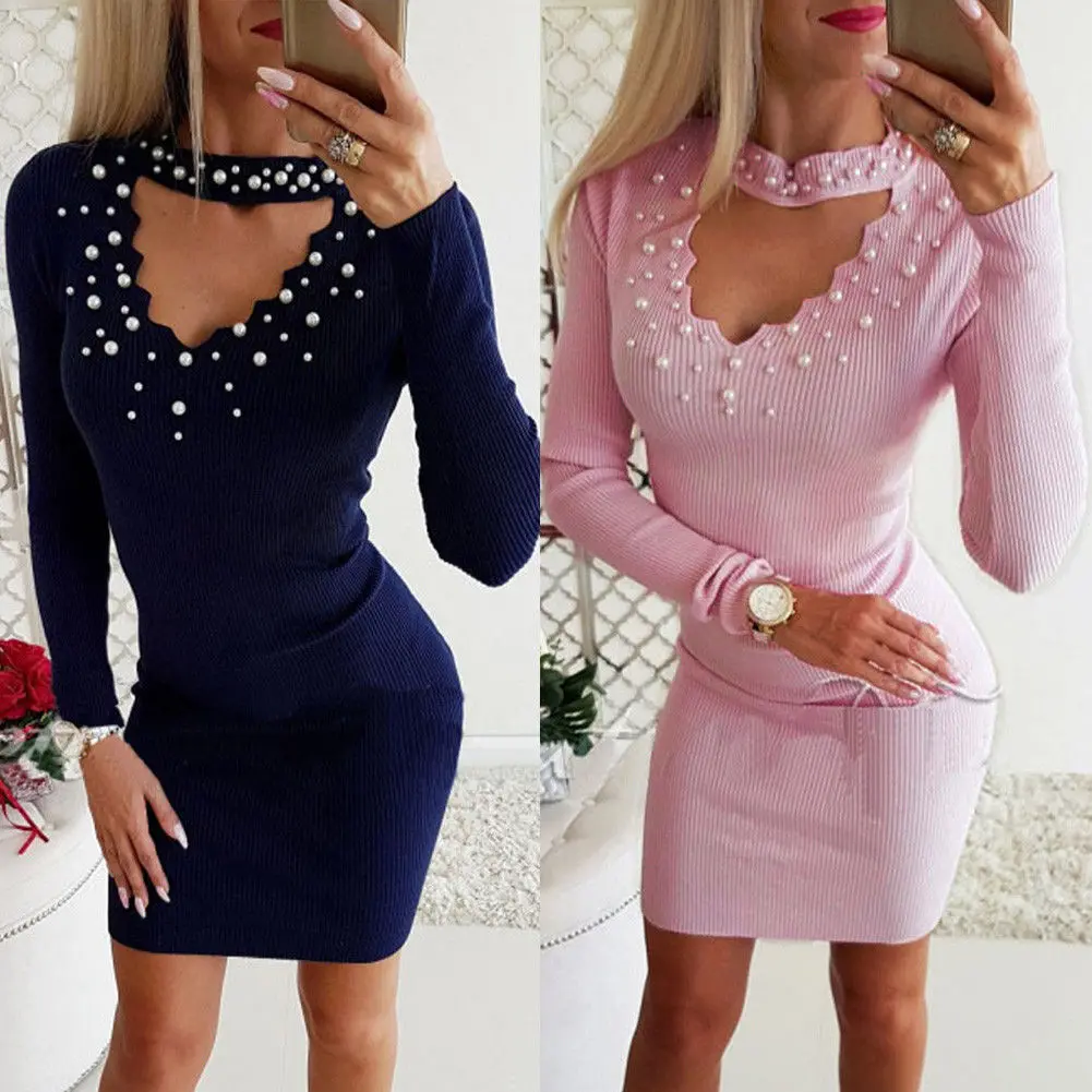 Новинка 2019 стильное женское весеннее бандажное облегающее вечернее короткое