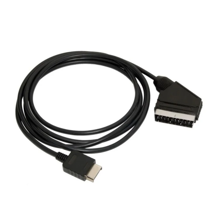 OSTENT настоящий RGB Scart кабель ТВ AV свинец для Sony PS1 PS2 PS3 Slim PAL консоль|Запасные части| |