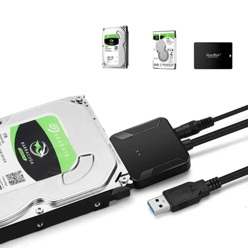 USB 3 0 на SATA 2 5-дюймовый жесткий диск с кабелем питания кабель-адаптер SSD проводной
