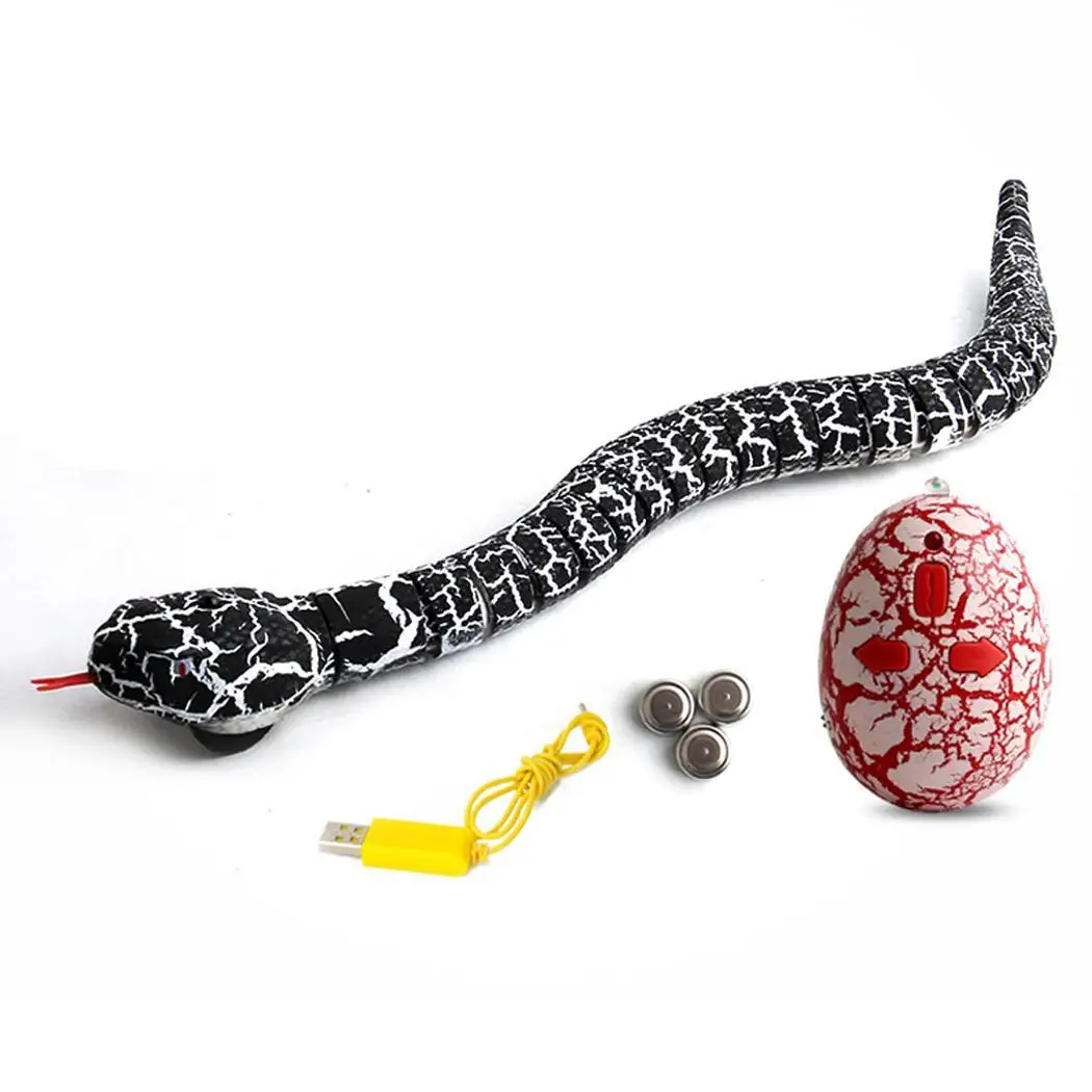 Remote Control Snake Rattlesnake Animal Tricky Terrifying Mischief Casual 3 x Button Batteries(Included) Toy | Игрушки и хобби