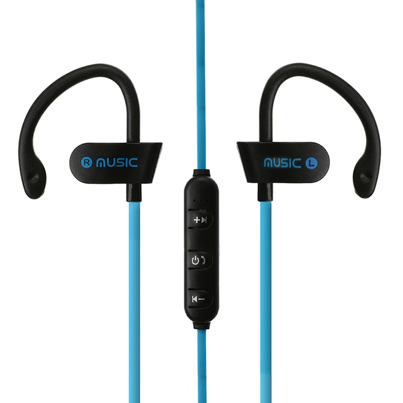 Беспроводная Bluetooth 4 1 Спортивная гарнитура с защитой от пота стереонаушники