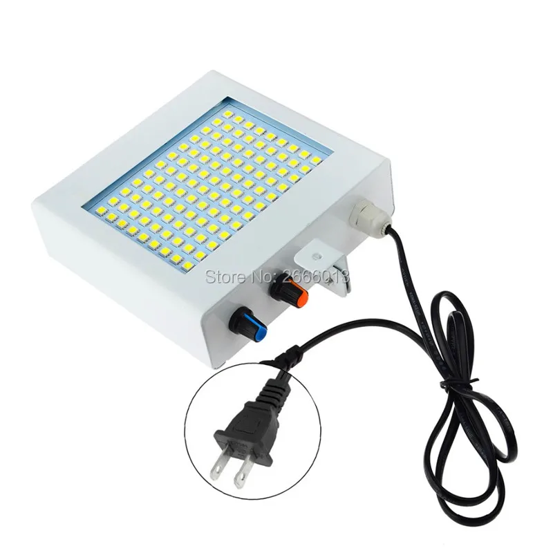 Портативный звук Управление 108 RGB/белый SMD5050 светодиодный мерцающий светильник
