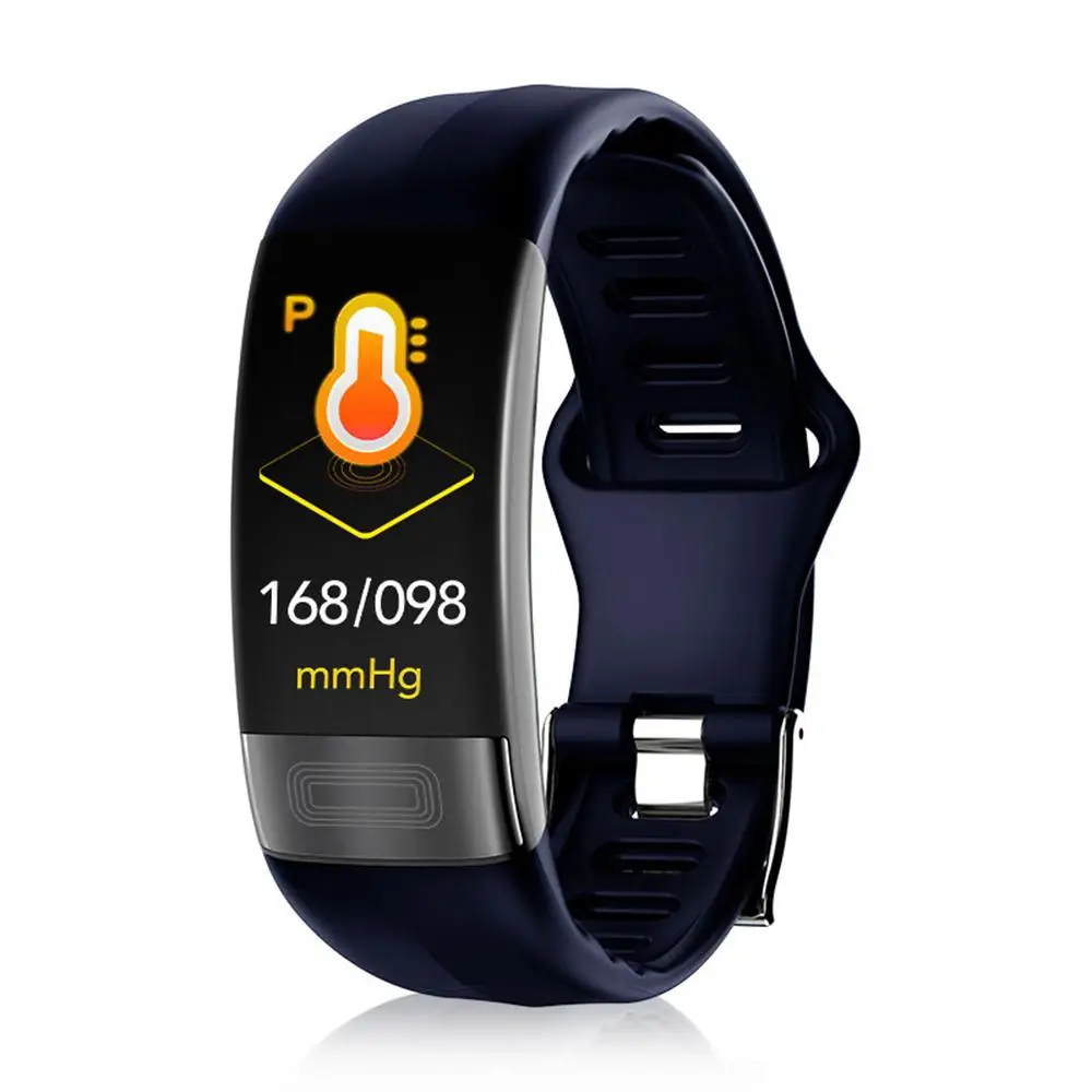 Smart Bracelet Waterproof ECG+HRV Band Message Heart Rate Fitness Vibration Alert Wristband |