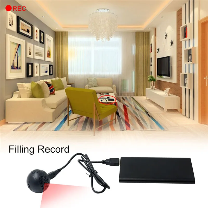 Новая беспроводная мини-камера Full HD 1080p Micro-Cam инфракрасное Обнаружение движения DV