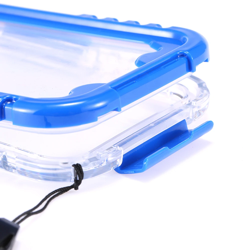 KISSCASE Полностью Защитный Водонепроницаемый чехол для iPhone 7 Plus прозрачные