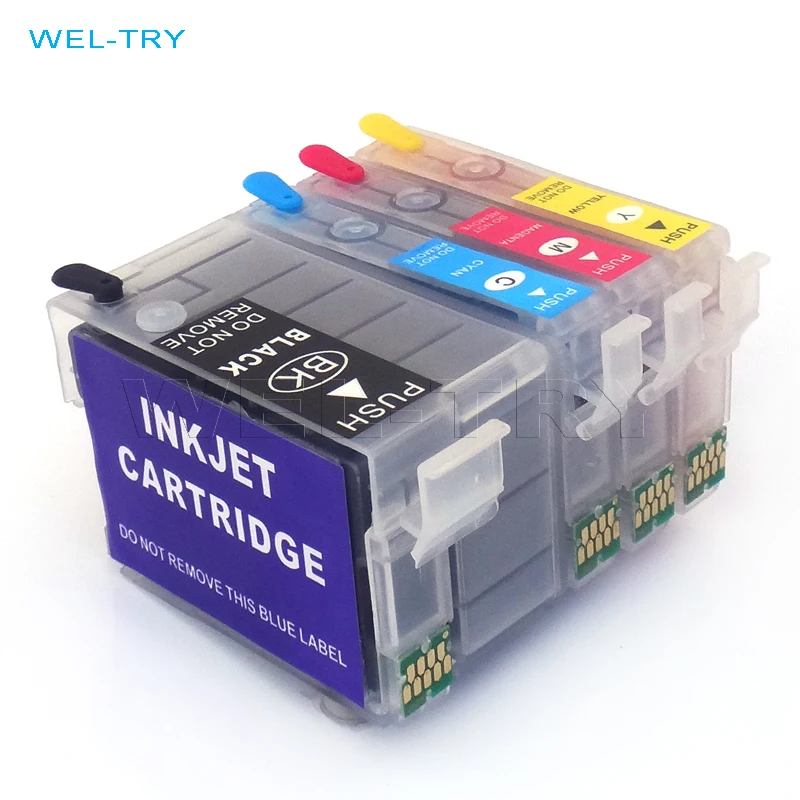 T1881 T1882 T1883 T1884 188 # T188 многоразовый картридж для принтеров EPSON|Чернильные картриджи|