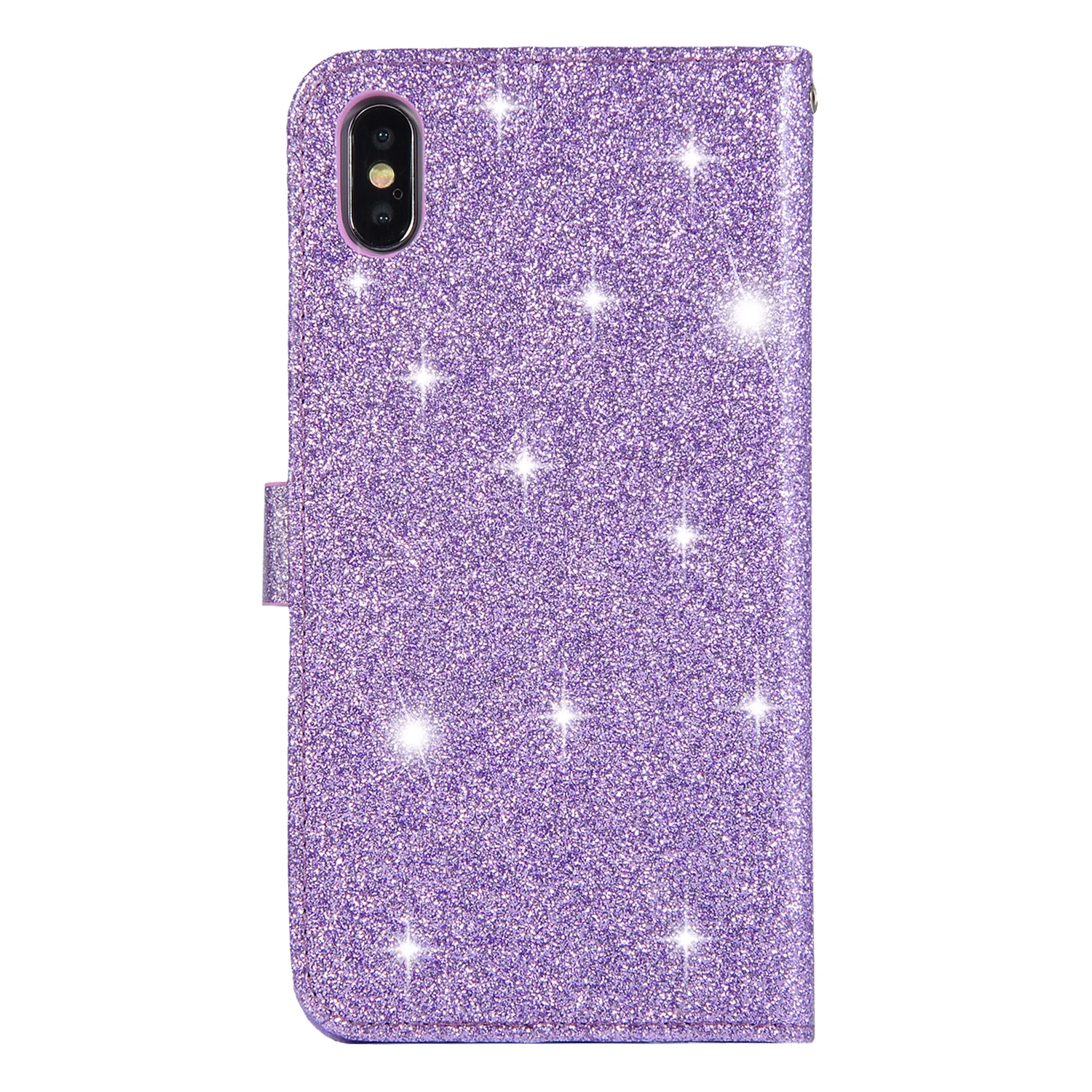 KISSCASE блестящий кожаный чехол бумажник для iPhone SE 5S 6 7 8 Plus 6s XS MAX X XR Роскошный тонкий