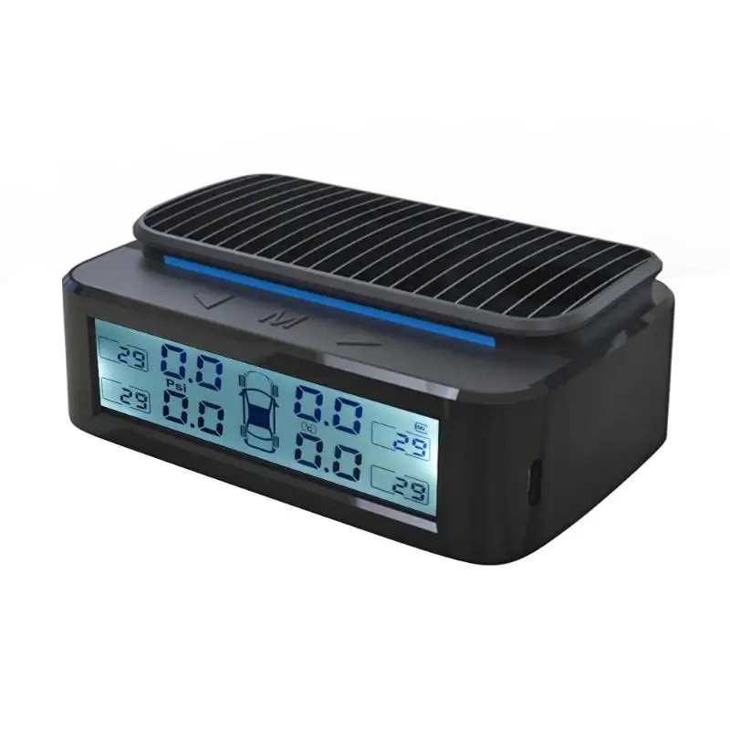 VODOOL солнечный автомобиль TPMS шин Давление сигнализации Цвет Экран мониторинга