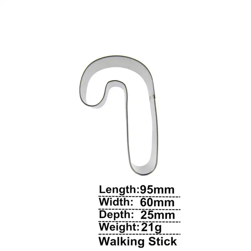 Форма трости 2 шт бисквитные формы для резки инструменты выпечки украшения торта