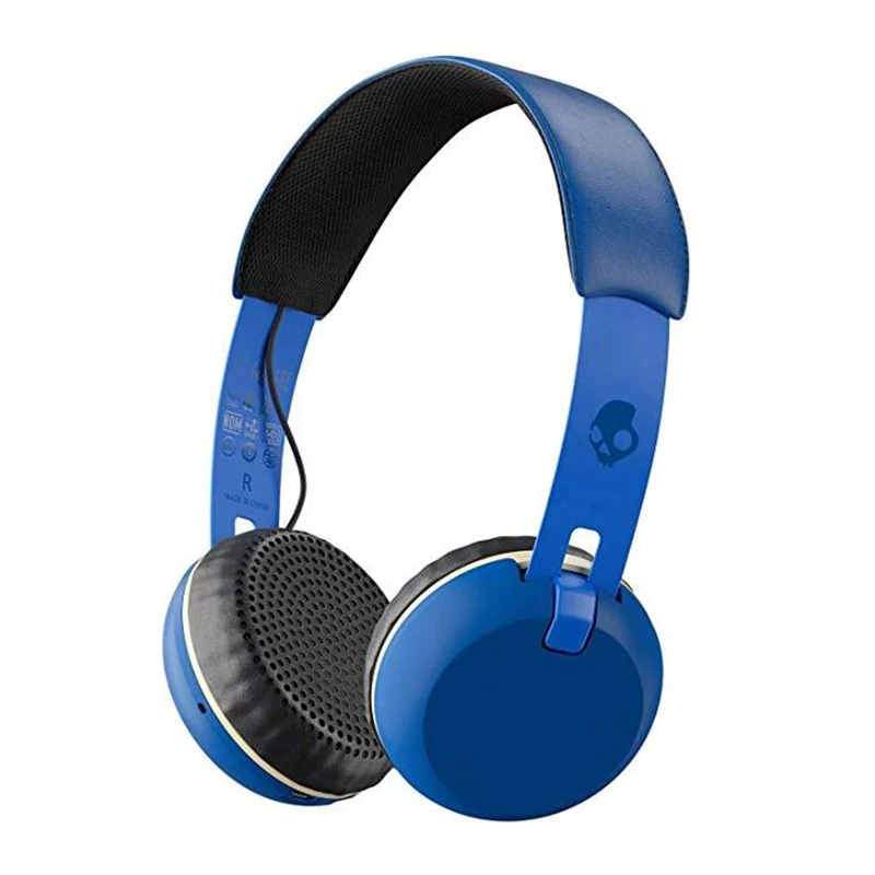 Skullcandy GRIND беспроводные Bluetooth наушники на ухо Сабвуфер гарнитура с микрофоном