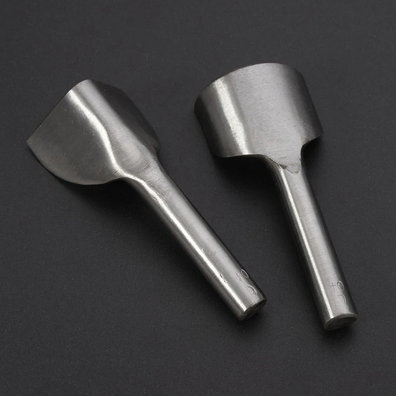 6Pcs/Lot Steel Leather Half-Round Strap Belt Walllet End Cutter Punch Work Tool | Leathercraft Sets