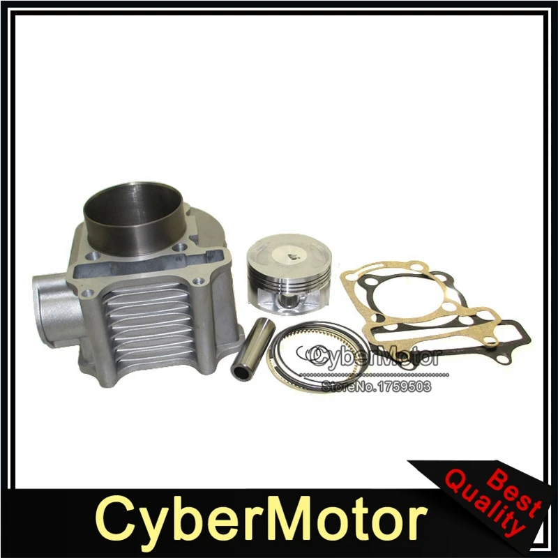 180cc цилиндр 61 мм комплект с большим отверстием для GY6 125cc 150cc 1P52QMI 1P57QMJ двигатель