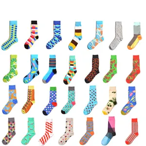 Носки мужские хлопковые PEONFLY, яркие, в стиле хип-хоп, 29 цветов, Осень-зима 2019