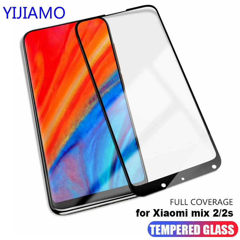 MEIZE для Xiaomi Mi A1 MI MIX 2 S закаленное стекло mi mix2 mix s Защита экрана xiaomi Защитная
