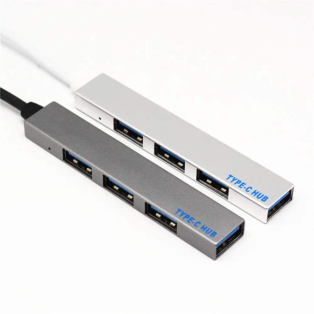 Лучшие предложения 4 в 1 usb-хаб Type-C USB-C адаптер с USB 3 портом для Macbook Pro T-809A |