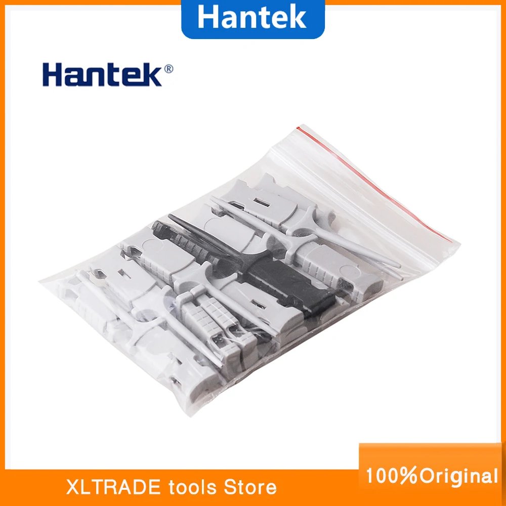 Оригинальный Hantek 18 шт./лот мини тестовый крюк HT321 двойной захват квадратный выход