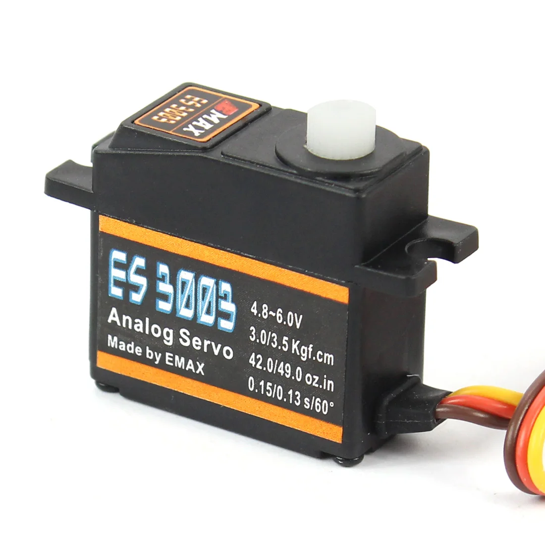 1 шт. Новый EMAX ES3003 ES3004 ES3053 ES3054 пластик/Металл Аналоговый/цифровой сервопривод для