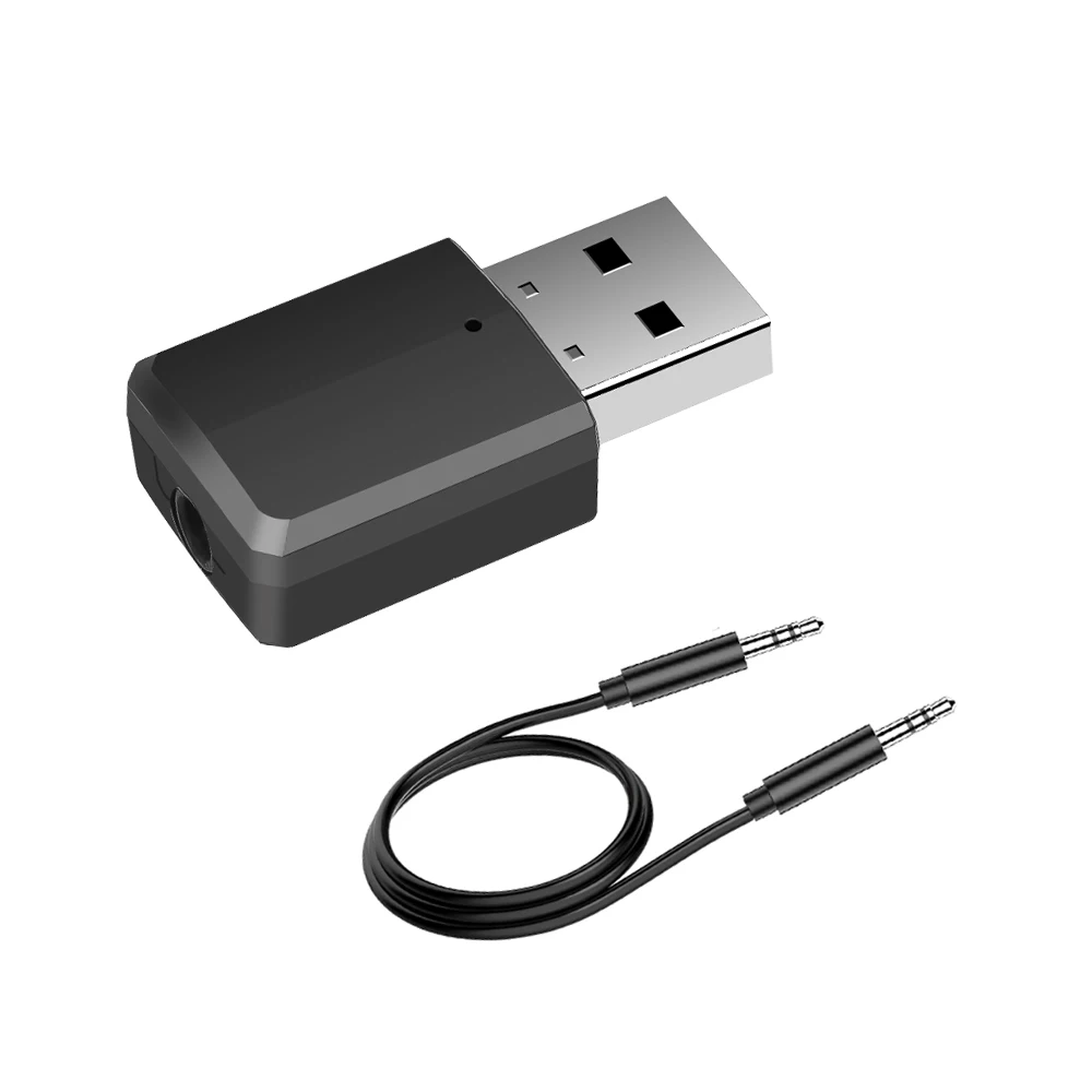 Автомобильный комплект 2 в 1 Bluetooth 5 0 приемник передатчик беспроводной аудио