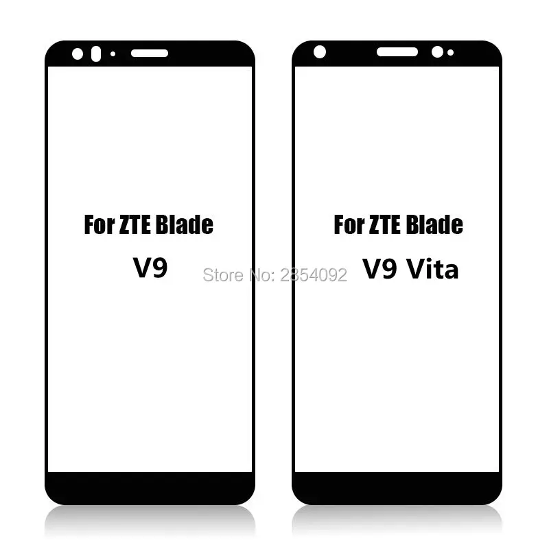 Защитное стекло закаленное 3D для ZTE Blade V9|Защитные стёкла и плёнки телефонов| |
