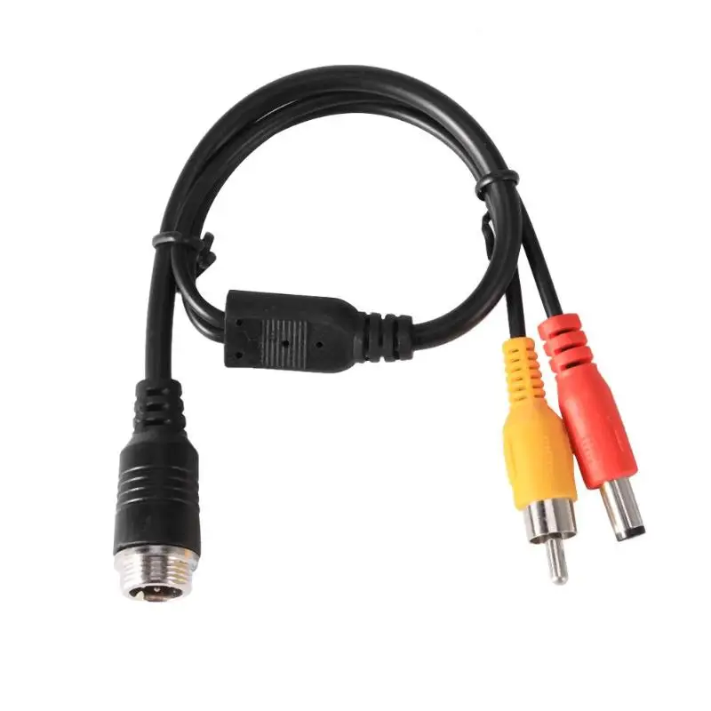 4Pin авиационная головка на RCA Мужской DC удлинитель адаптер для камеры передача