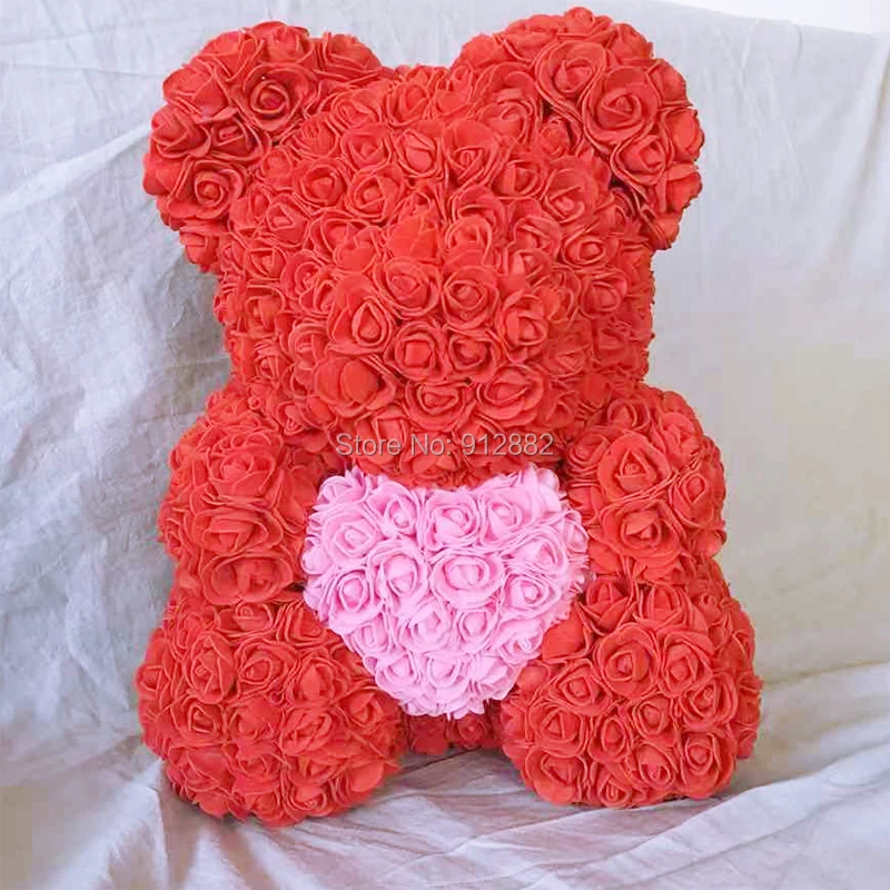 Подарок на день Святого Валентина 2020 22 PE Forever love Rose Bear для свадебного подарка