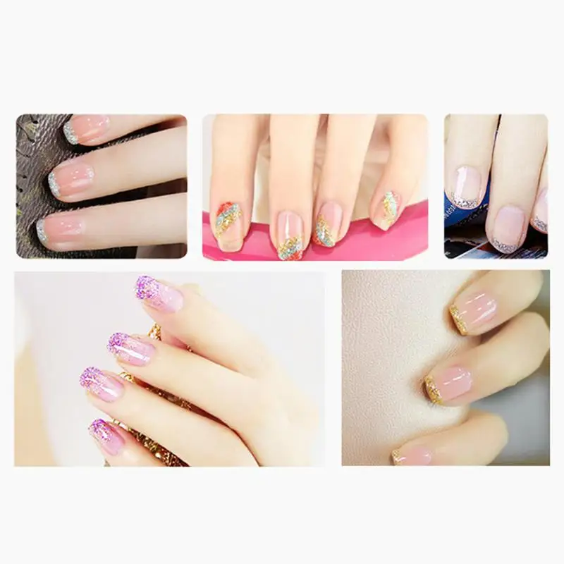 8-цветная ручка для лака ногтей 3D блестящая росписи лаком красивая и простая в