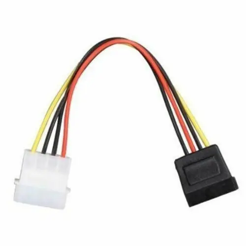 4 контактный молекс мужчина к SATA 15 Контактов женский Мощность адаптер кабель для