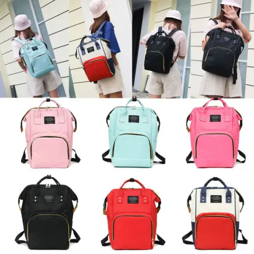 Portable Baby Diaper Bag with USB Port Large Capacity Shoulder Mommy Backpack Female Hot Backpacks | Багаж и сумки