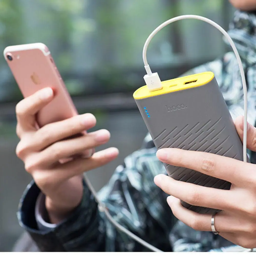 HOCO Power Bank 30000 мАч 18650 внешние аккумуляторы портативное зарядное устройство для