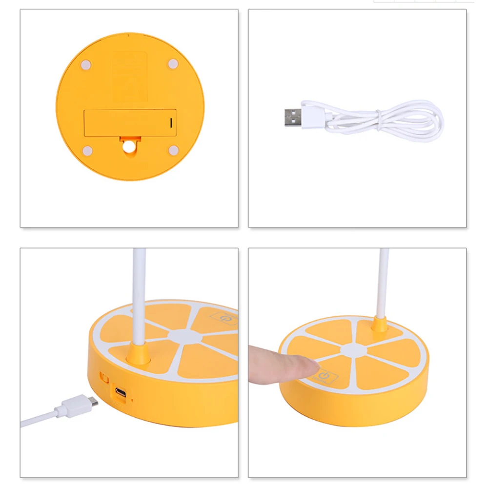 Светодиодный сенсорный выключатель Lemon настольная лампа Flexo с 3 уровнями