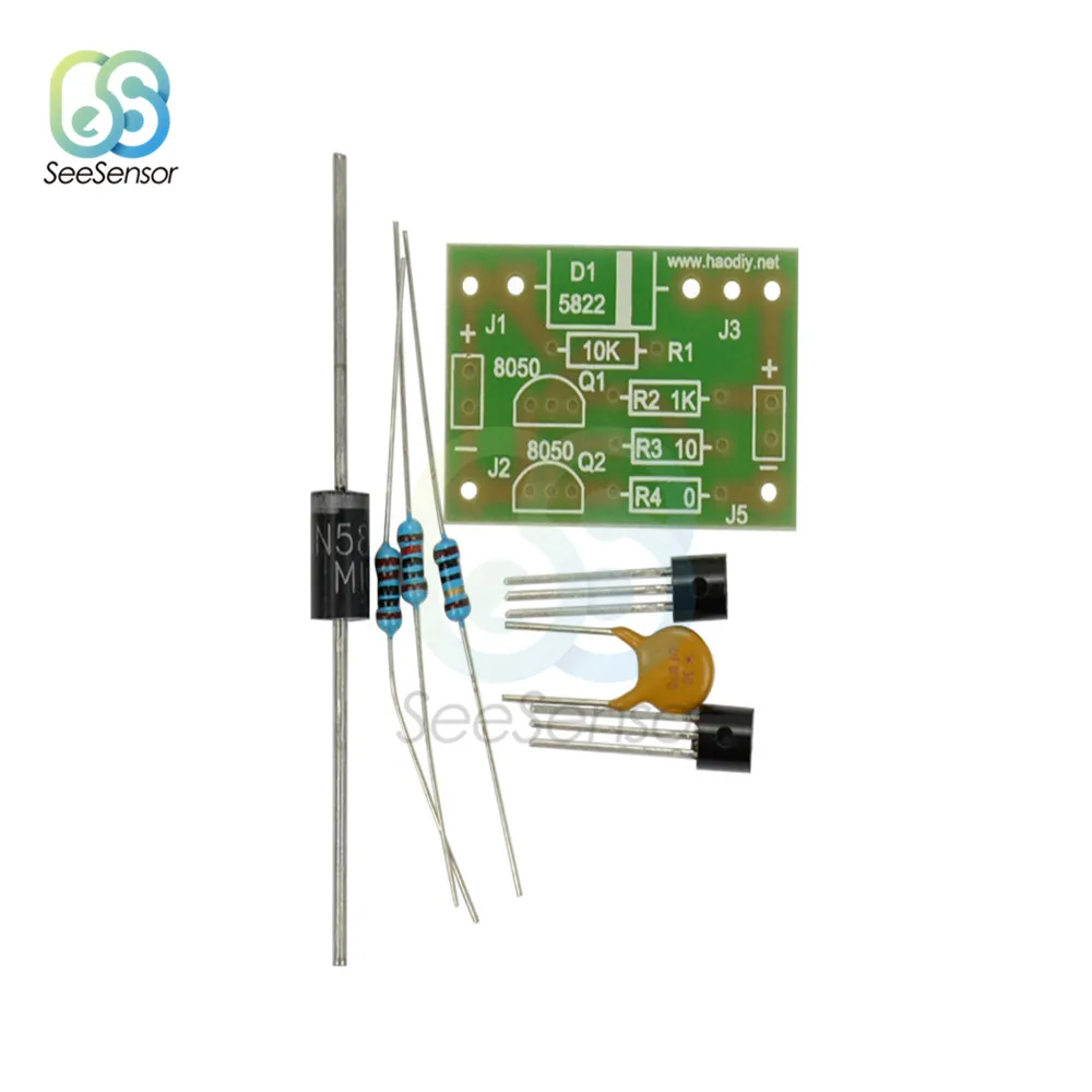 Зарядная плата на солнечной батарее с защитой модуля зарядного устройства, Датчик управления светильник том светодиодный ных ламп, Наборы «сделай сам»