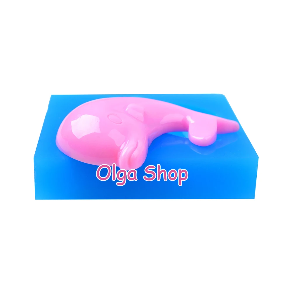 DYL549 47 9 мм силиконовая форма Дельфин МОРСКАЯ ФОРМА в виде животных Sugarcraft Fondant