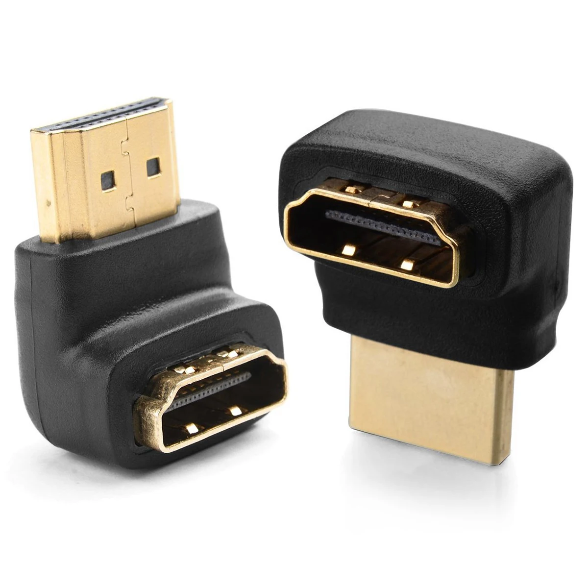 Combo 3D &amp 4K Поддержка HDMI 90 градусов и 270 адаптер Папа-мама (правый угол HDMI) |