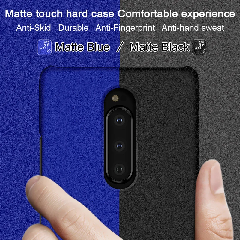 Чехол Imak Для Sony Xperia 1 ковбойские чехлы с защитой экрана и подставкой матовый чехол