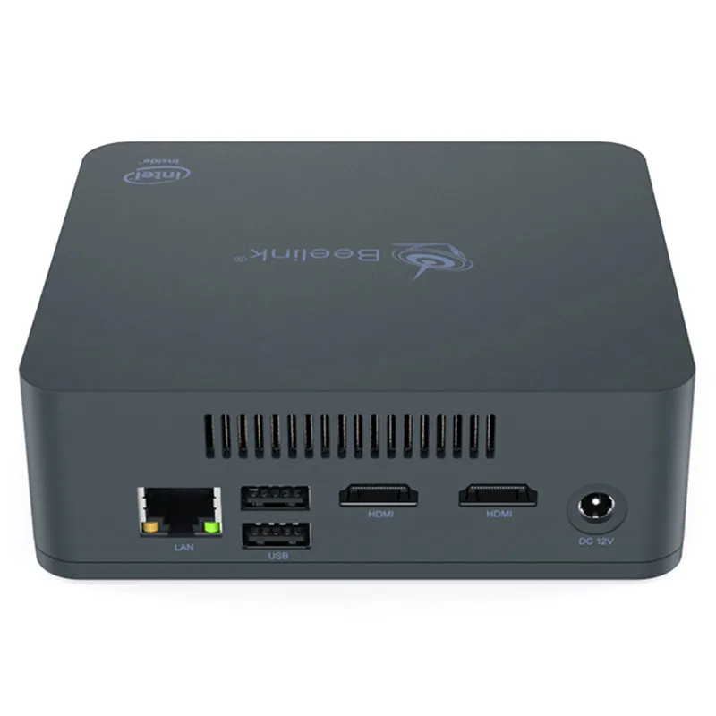 Beelink U55 Мини ПК Intel Core I3 HD Graphics 5500 Windows 10 ТВ коробка 2 4G &amp 5 8G WiFi 1000M USB3.0 BT4.0