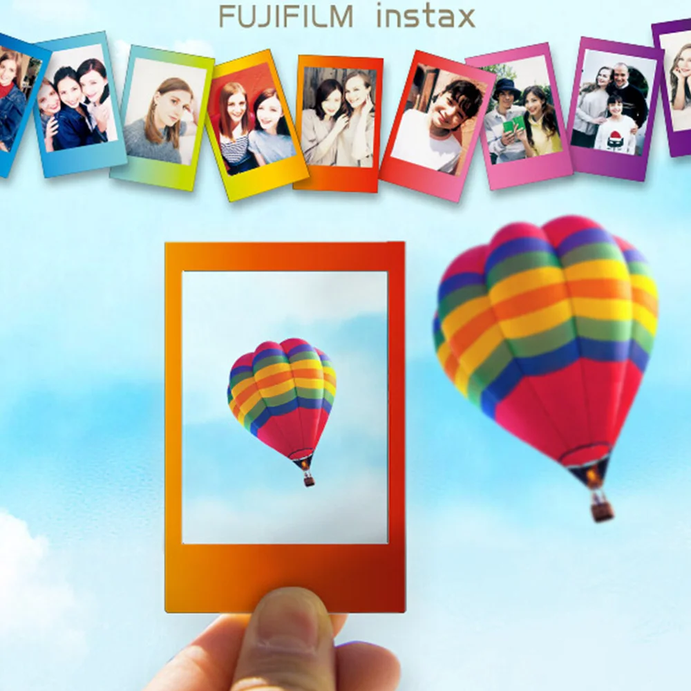 20/40/60/80/100 листов пленки Fujifilm Instax широкоугольный фотоаппарат мгновенная пленка