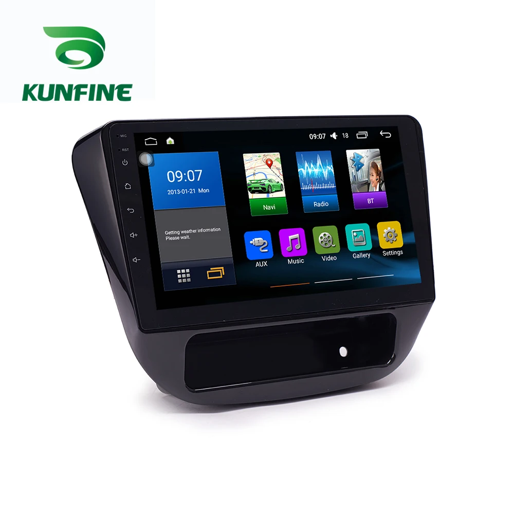 Восьмиядерный 1024*600 Android 8 1 автомобильный DVD GPS навигационный плеер Deckless стерео для