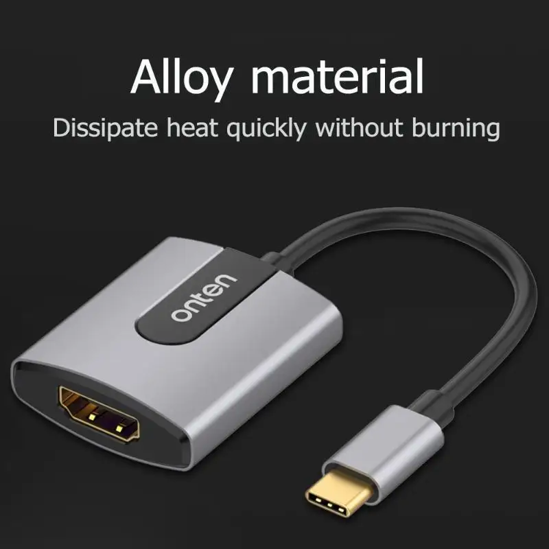 Высокопроизводительный кабель type C Male HDMI Female USB Кабельный адаптер переходник