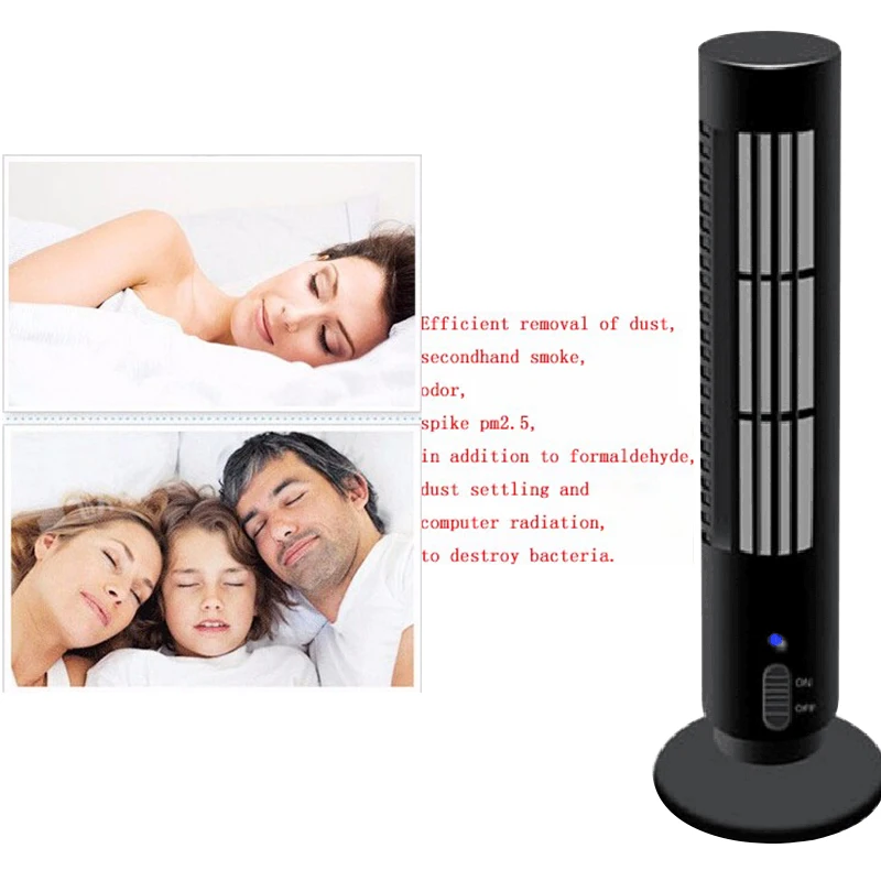 EAS-Portable Air Purifier Ion Cleaner Negative Oxygen Bar Ionizer in addition to Formaldehyde Smoke Dust pm2.5 | Бытовая техника