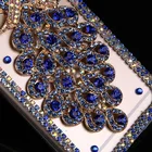 Роскошный украшенный алмазами павлин чехол для VIVO v17 pro всего контура nex 3x27 v15 v15 pro y89 y91C x21 y91i y91 y95 v11i Y90 V17 Neo Z5 Z1 Pro S1