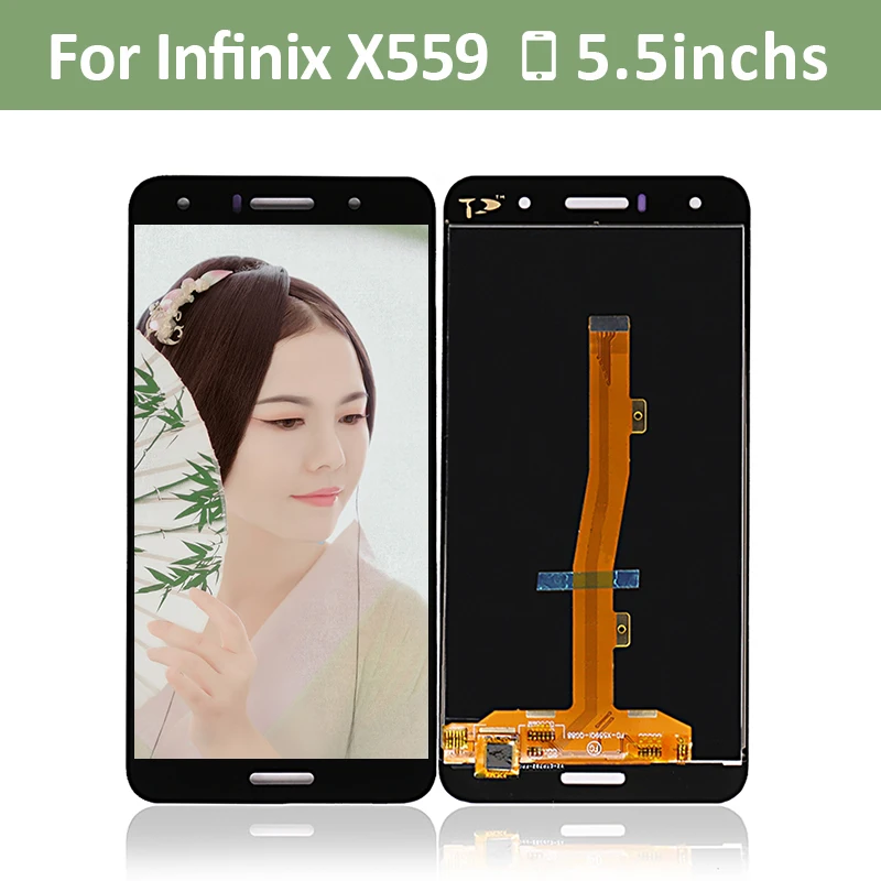 10 шт./лот для Infinix Hot 5 X559 X559C ЖК дисплей с сенсорным дигитайзером в сборе экран