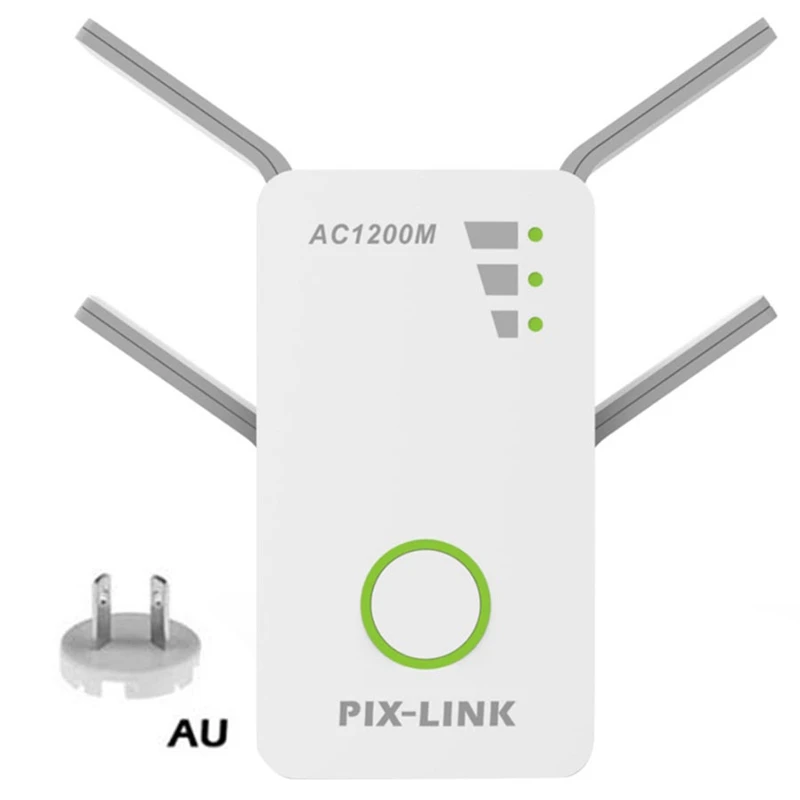AABB Pix link Беспроводной двухдиапазонный Ac 1200M 2 4 Ghz/5 Ghz мини маршрутизатор Wi Fi