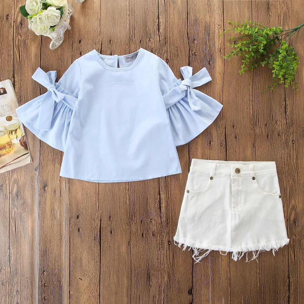 2019 New Fashion Children's Clothing Girls Close Child Outfit Mom And Daughter Dress Set Thin Casual 2 Piece 18820 | Мать и ребенок